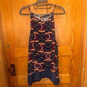 Lane Bryant Multicolor Sleeveless Swing Top